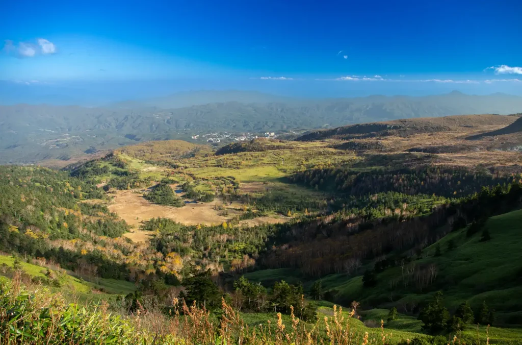 白根山、横手山周辺