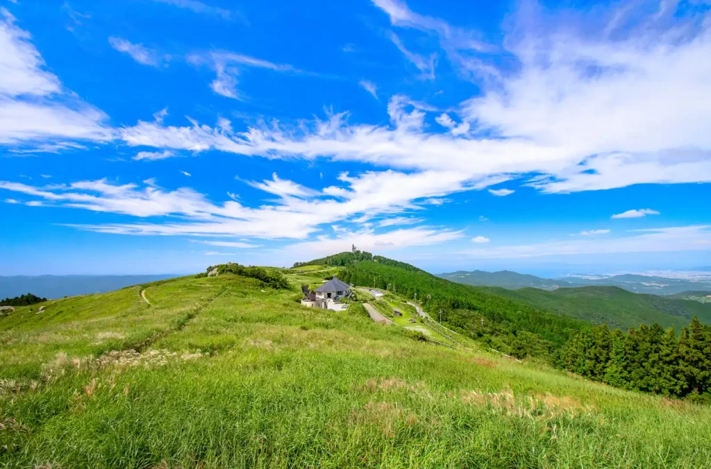 夏の終わりの生石高原