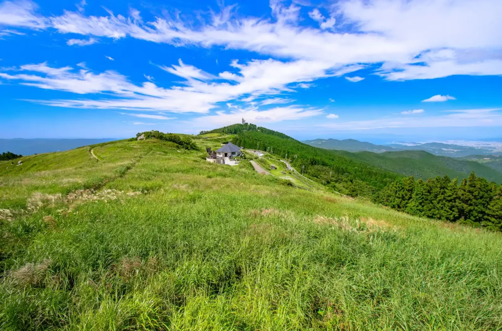 夏の終わりの生石高原