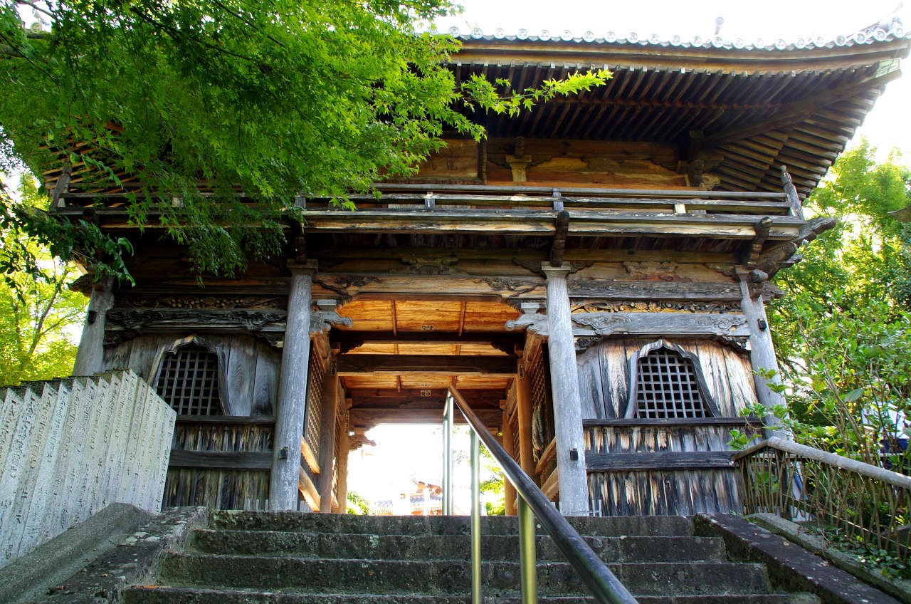 長慶寺仁王門の写真画像