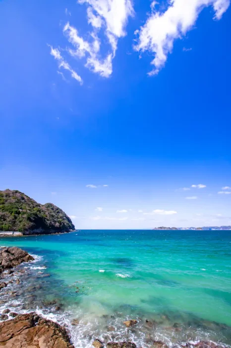 広川町の小浦海岸