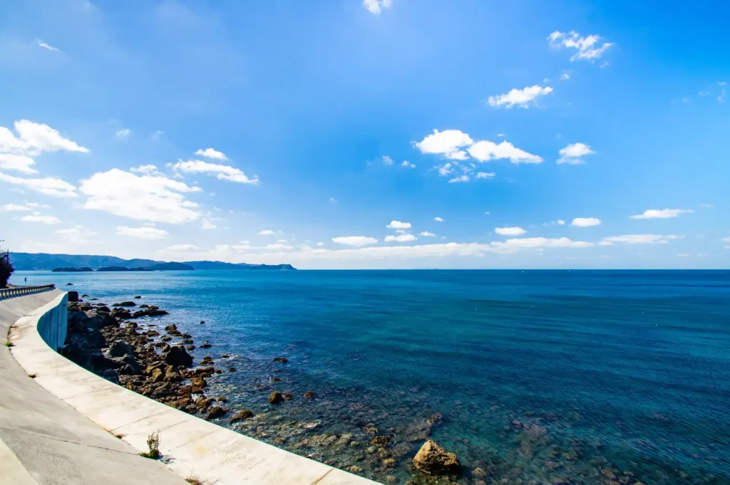 千田、田海岸