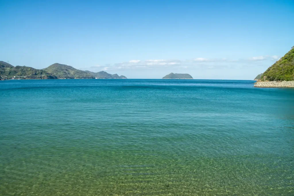 広川町の樫長海岸
